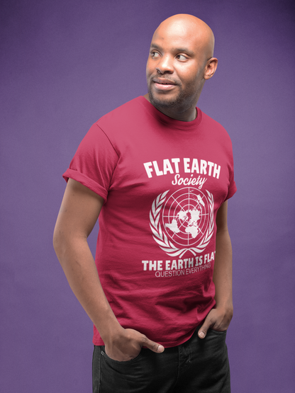 Flat Earth Society - Unisex T-Shirt