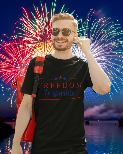 Freedom To Sparkle - Unisex T-Shirt