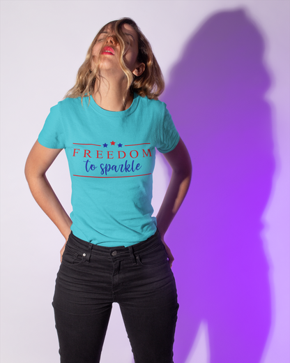 Freedom To Sparkle - Women's T-shirt