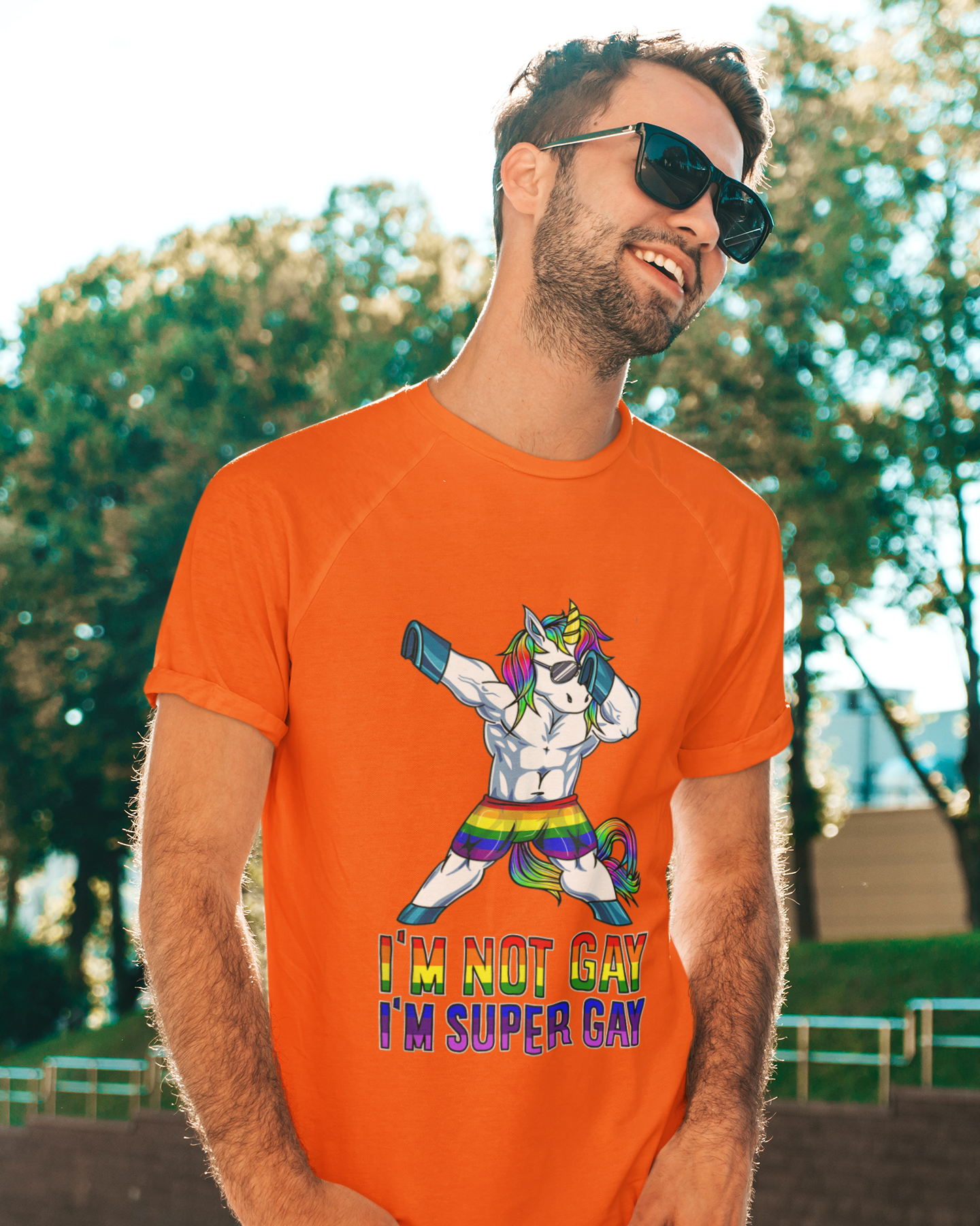 I'm Not Gay I'm Super Gay 2 - Unisex T-Shirt