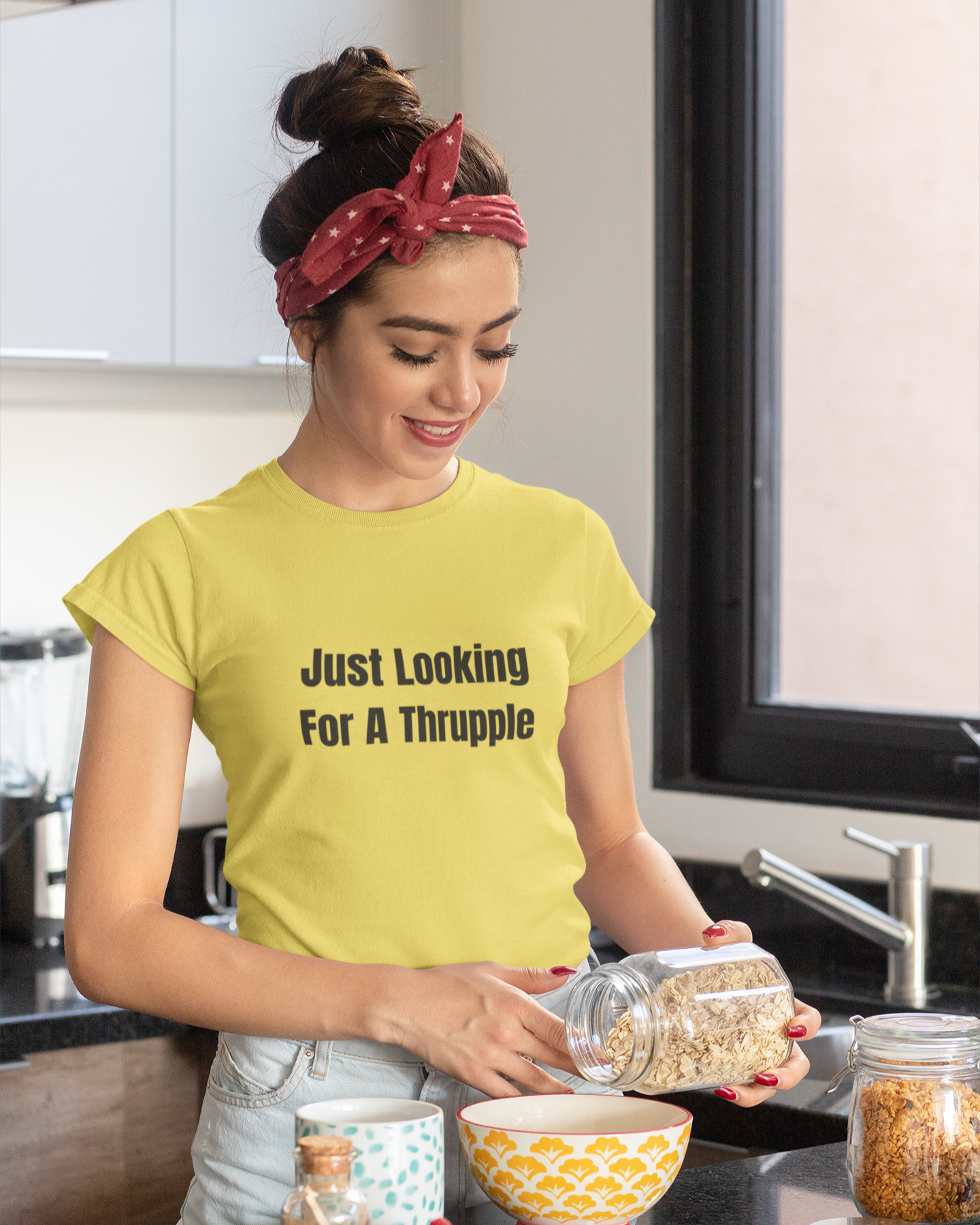 Just Looking For A Thrupple - Women's T-shirt