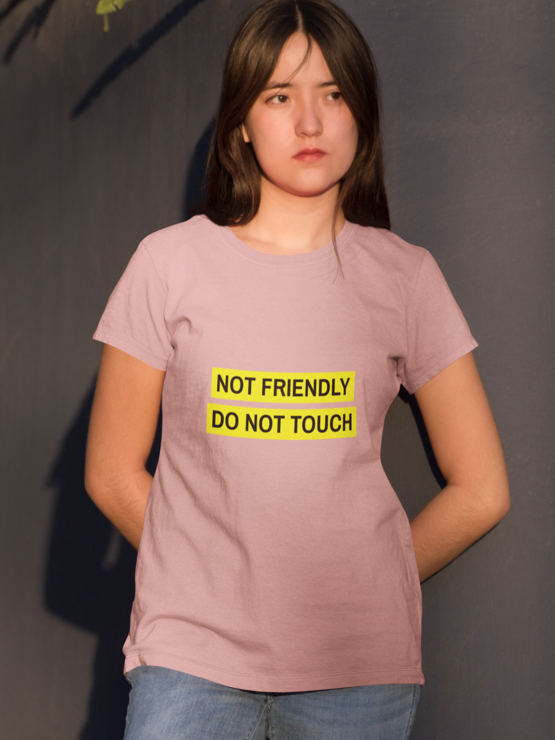 Not Friendly Do Not Touch - Women's T-shirt