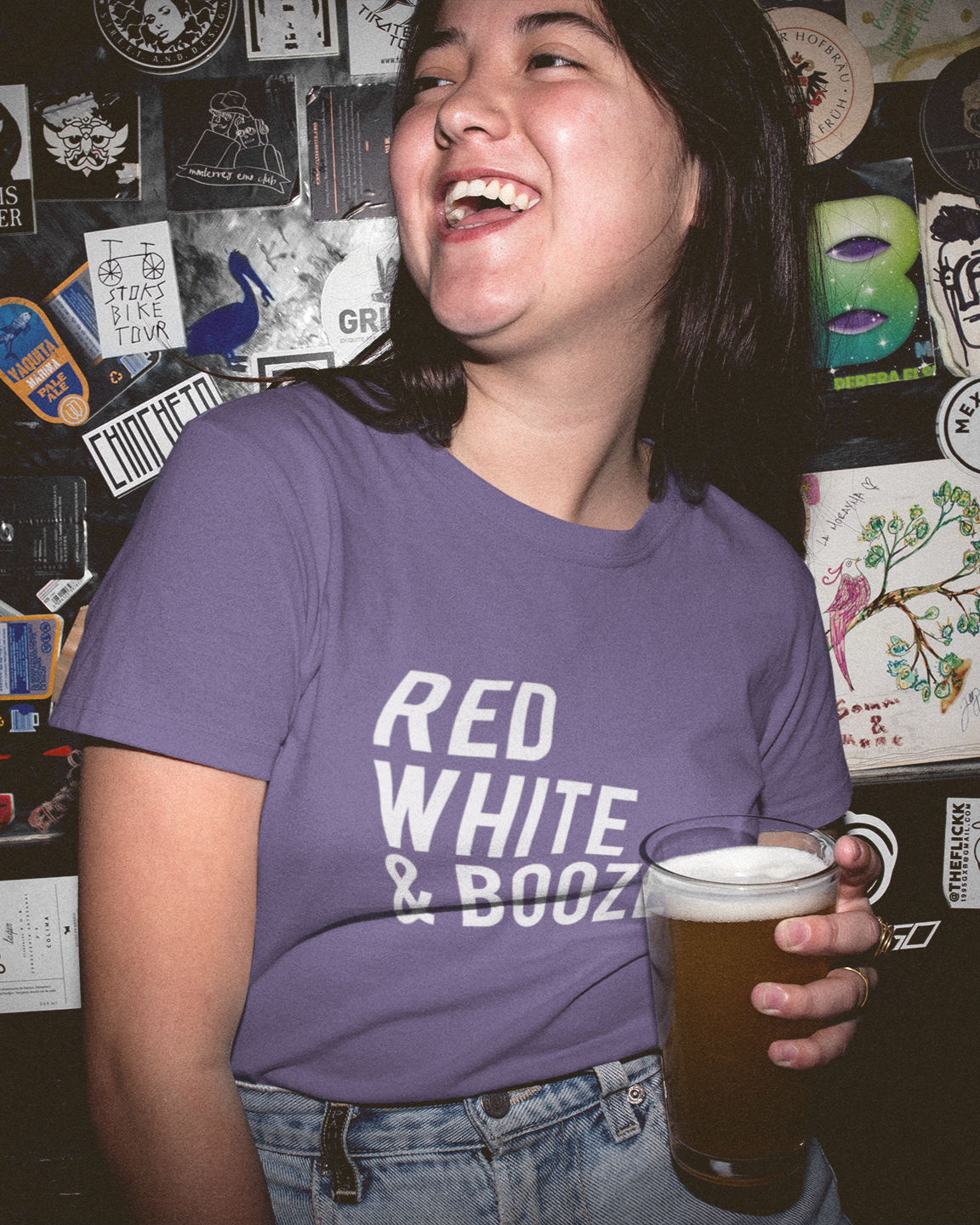 Red White & Booze - Women's T-shirt