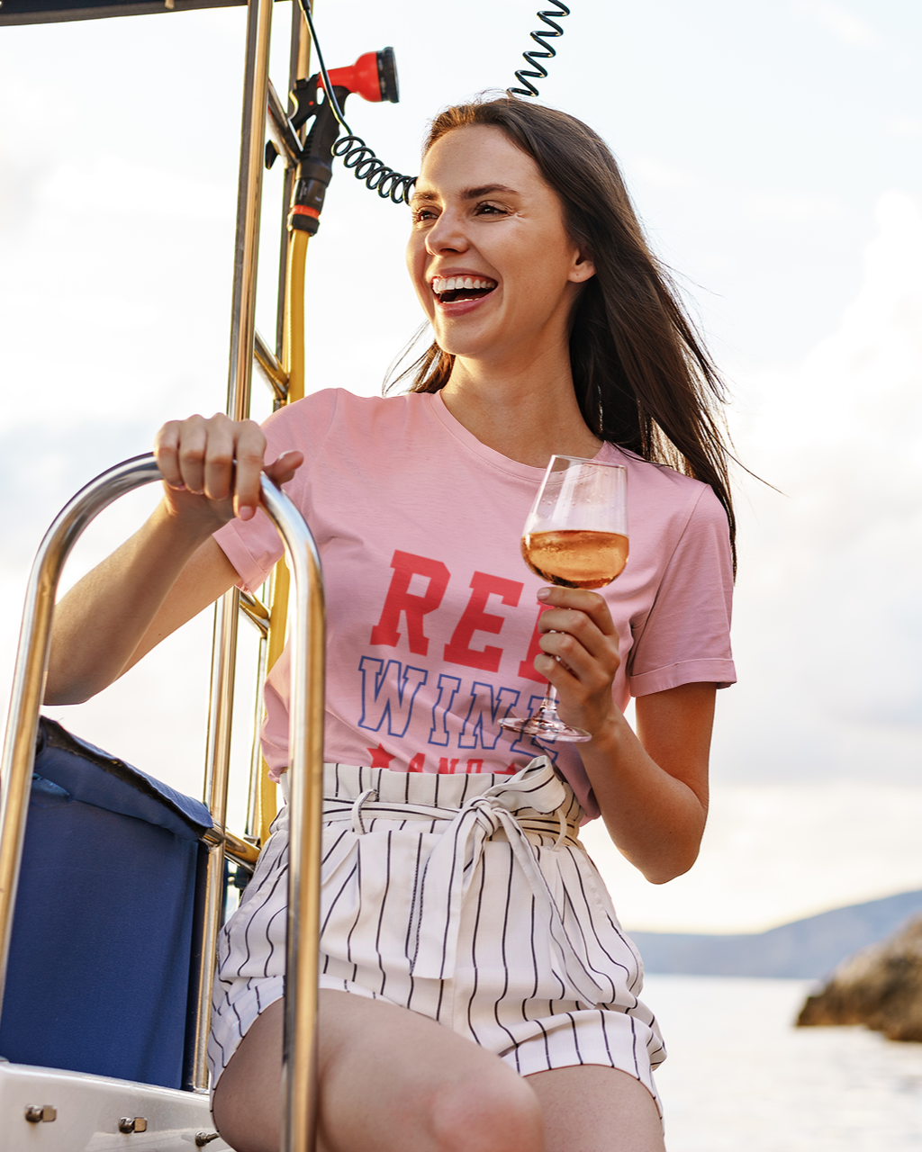 Red Wine And Beer - Women's T-shirt