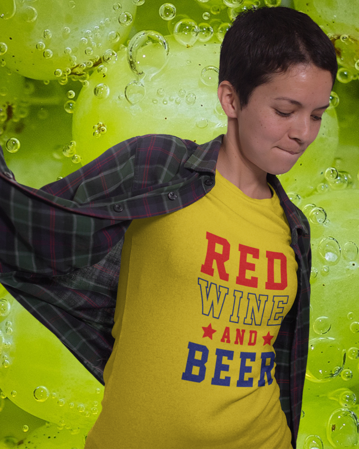 Red Wine And Beer - Women's T-shirt