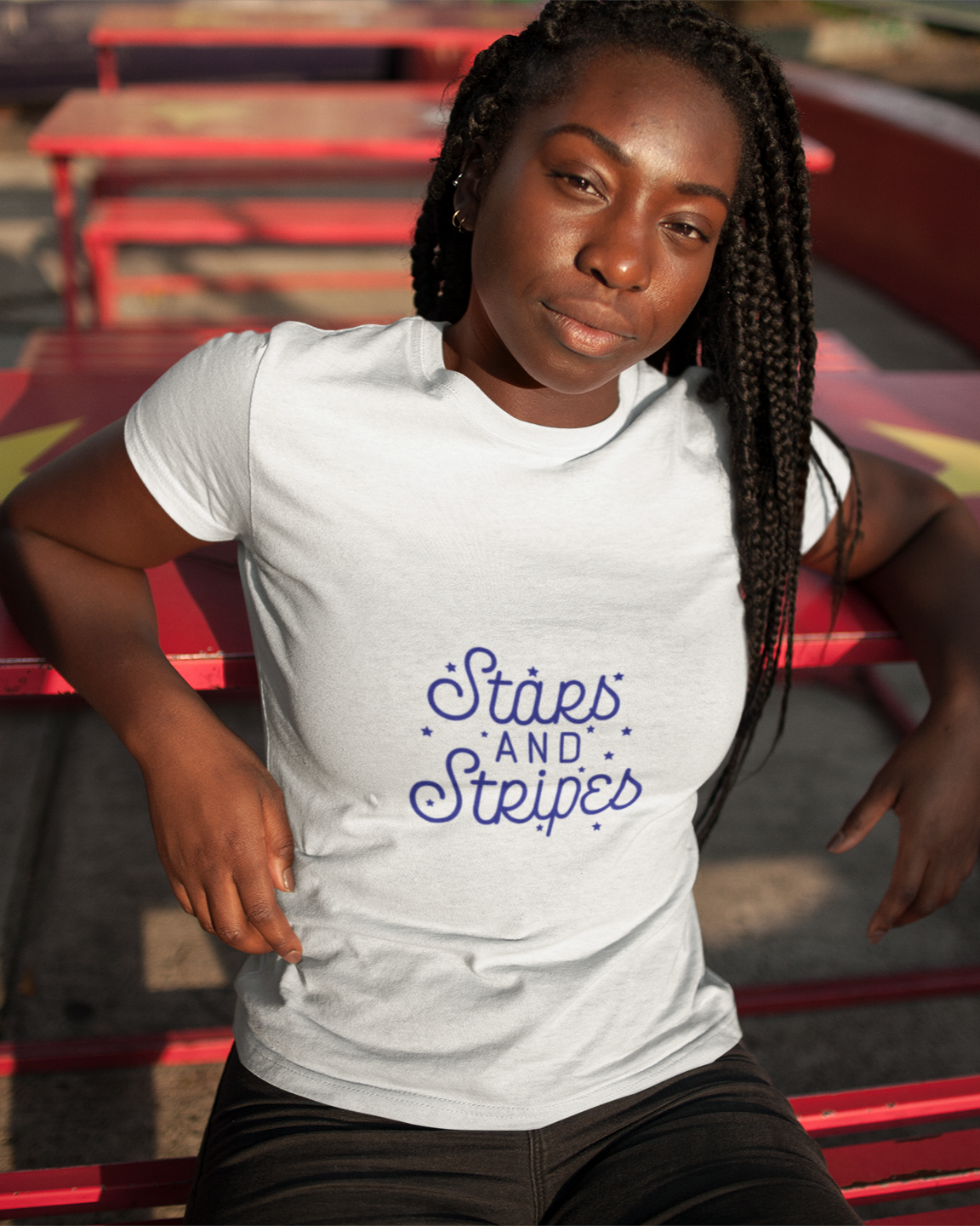 Star and Stripes - Women's T-shirt