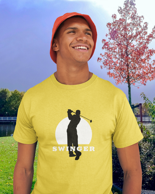 Golfer Swinging - Unisex T-Shirt