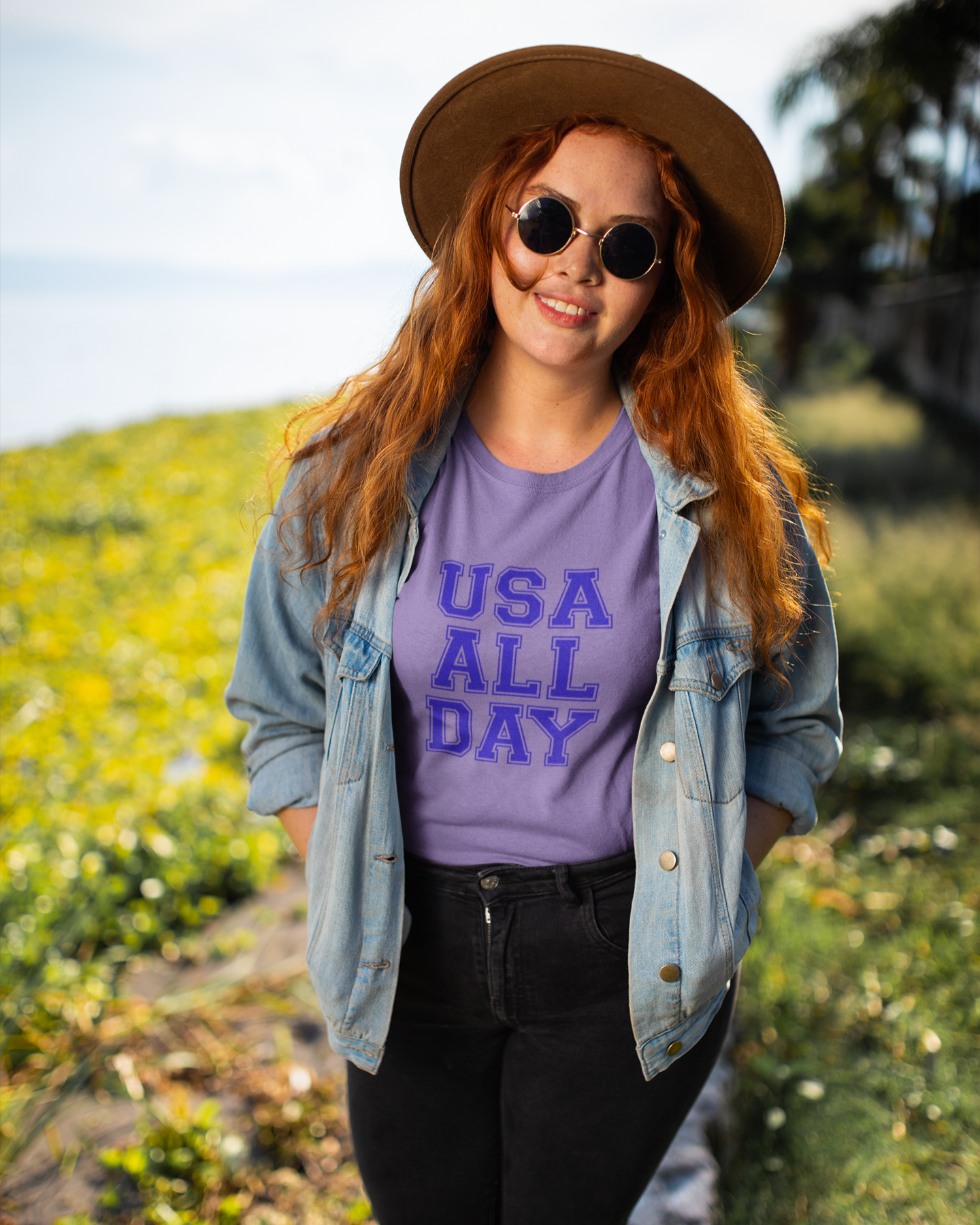 USA All Day - Women's T-shirt