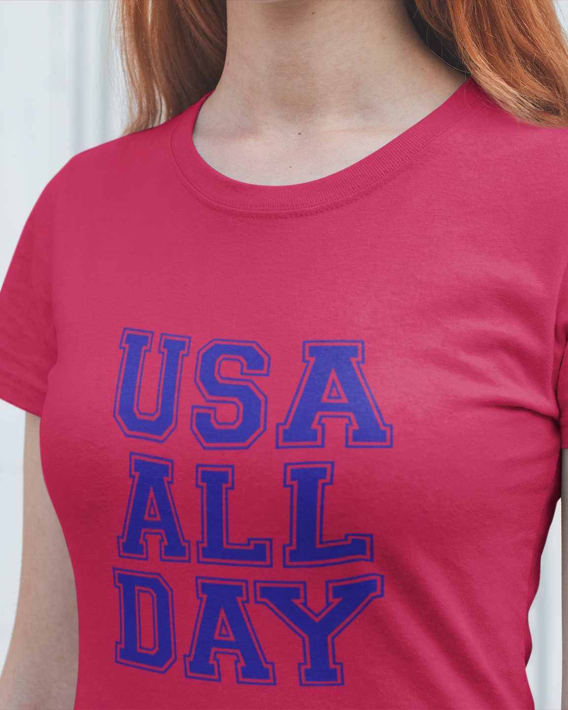 USA All Day - Women's T-shirt