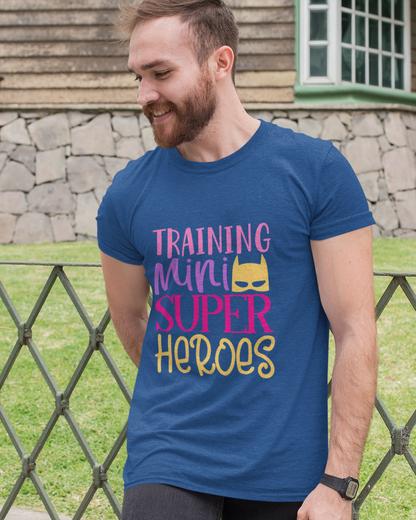 Training Mini Superheroes - Unisex T-Shirt