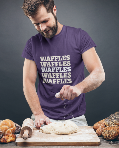 Waffles Mantra - Unisex T-Shirt