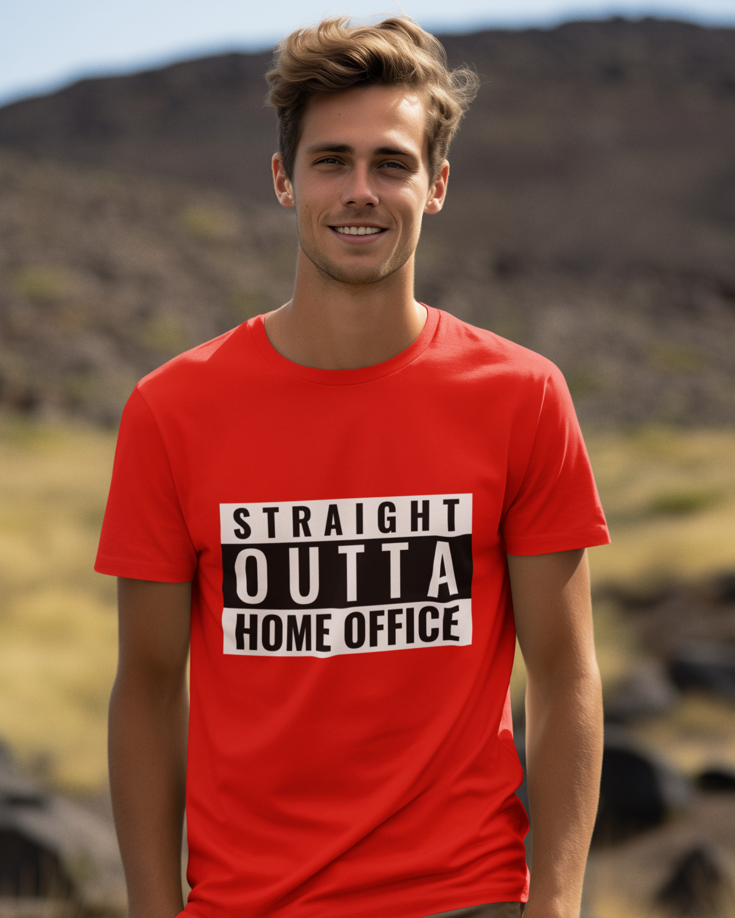 Straight Outta Home Office - Unisex T-Shirt