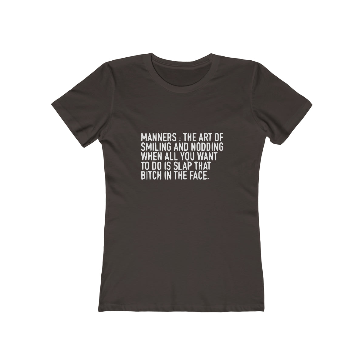 Manners Definition - Women's T-shirt