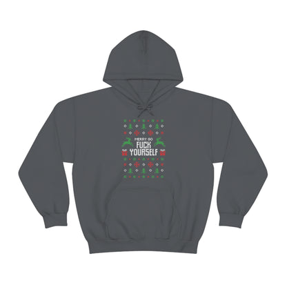 Merry Go Fuck Yourself - Unisex Hooded Sweatshirt