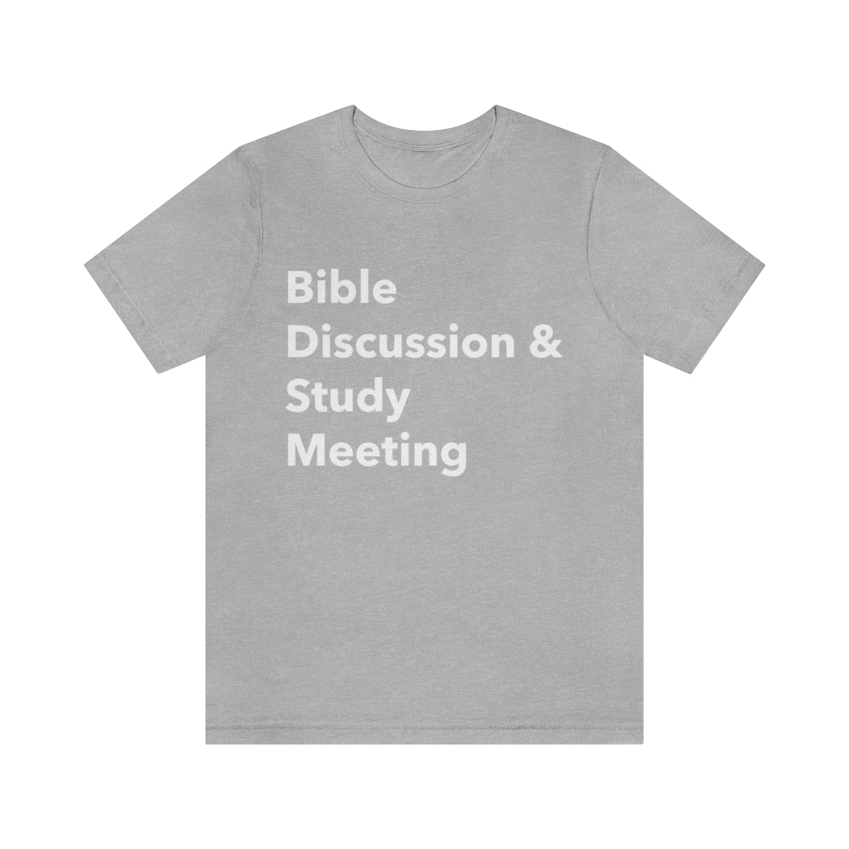 Bible Discussion & Study Meeting - Unisex T-Shirt