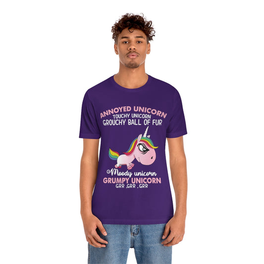 Grumpy Unicorn - Unisex T-Shirt