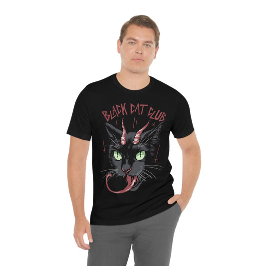 Black Cat Club - Unisex T-Shirt