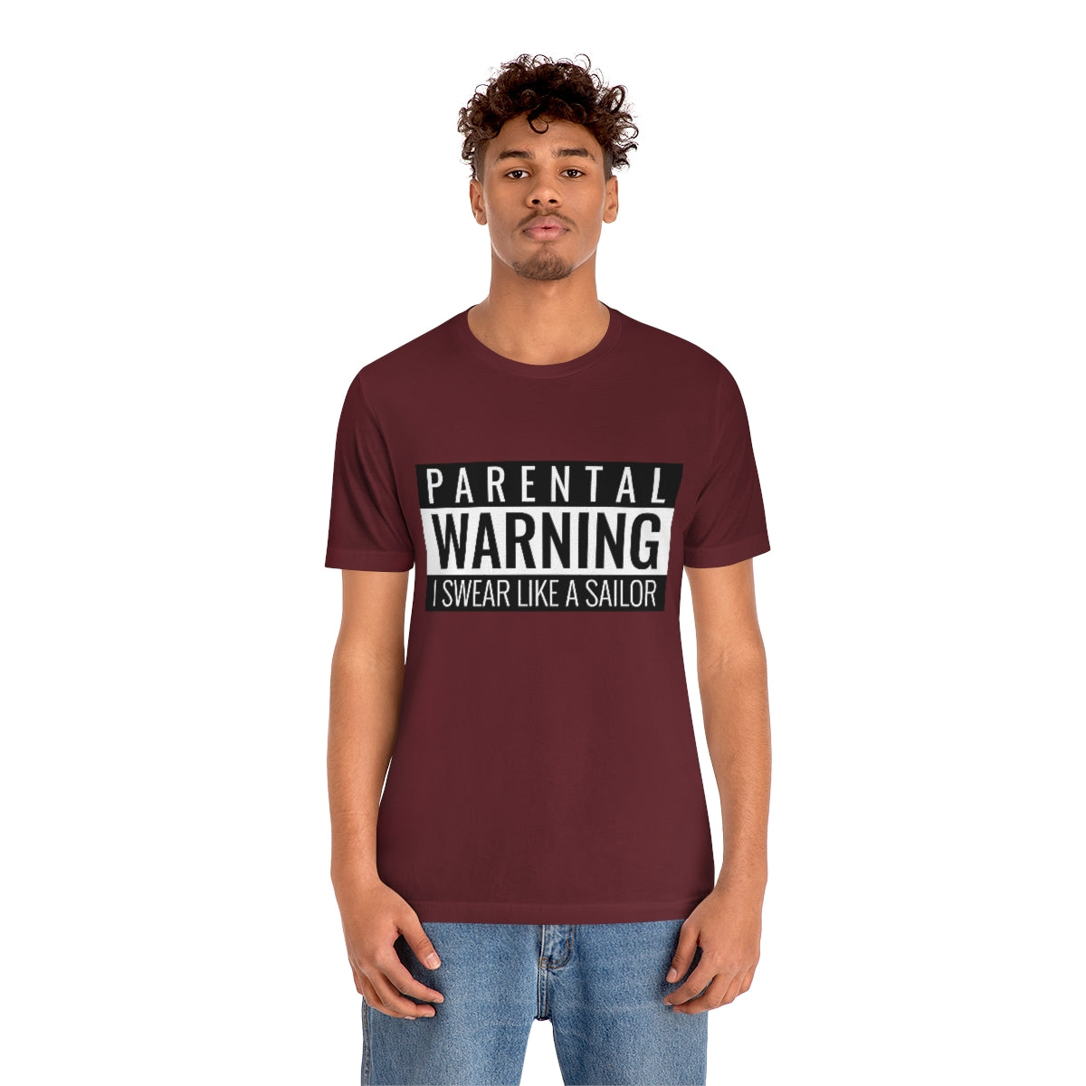 Parental Warning I Swear Like A Sailor - Unisex T-Shirt