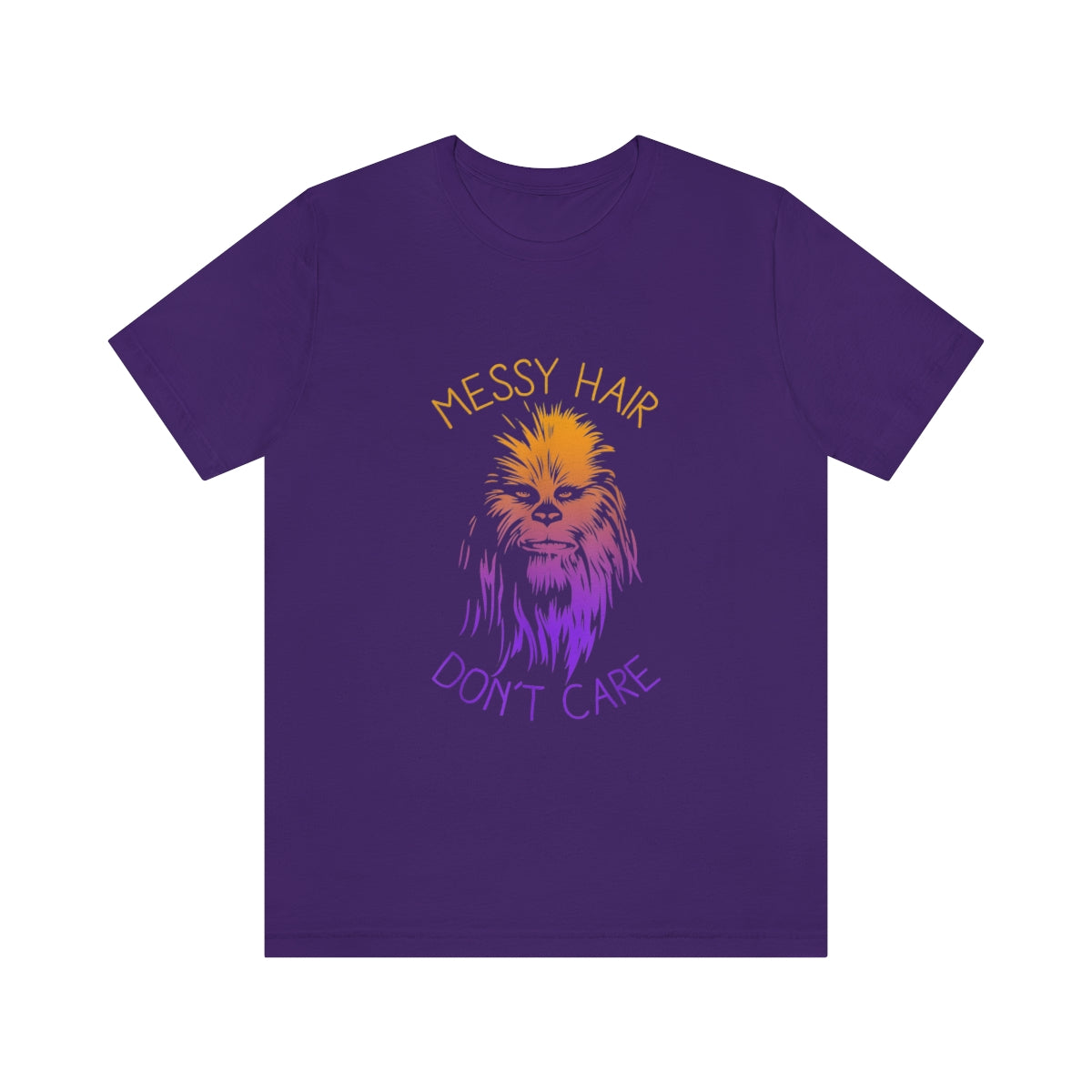 Chewbacca Messy Hair Don't Care - Unisex T-Shirt