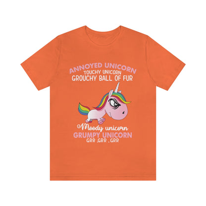 Grumpy Unicorn - Unisex T-Shirt