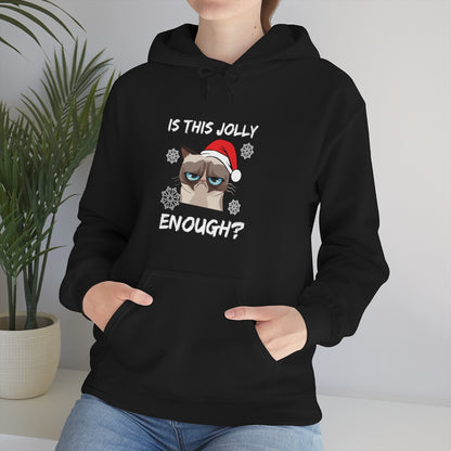 Is This Jolly Enough? - Unisex Hooded Sweatshirt