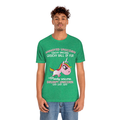 Grumpy Unicorn - Unisex T-Shirt