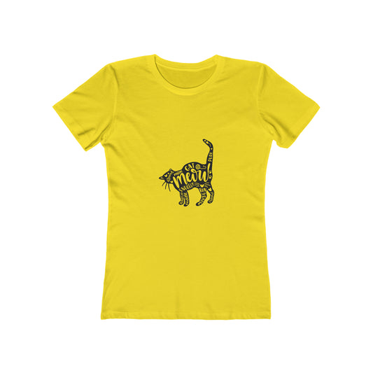 Cat Word Cloud - Women's T-shirt