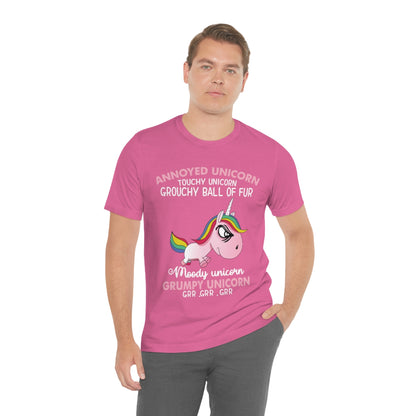 Grumpy Unicorn - Unisex T-Shirt