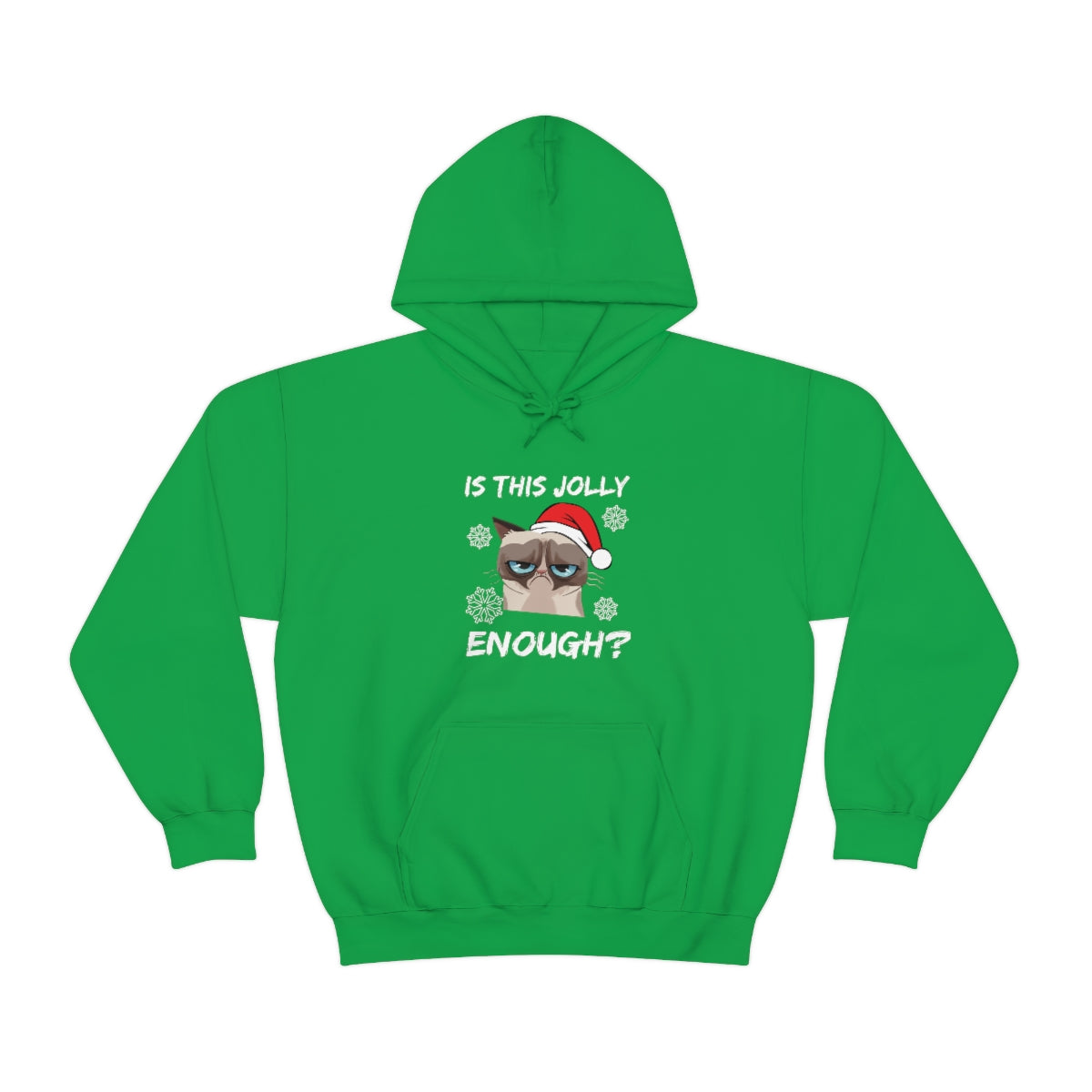 Is This Jolly Enough? - Unisex Hooded Sweatshirt