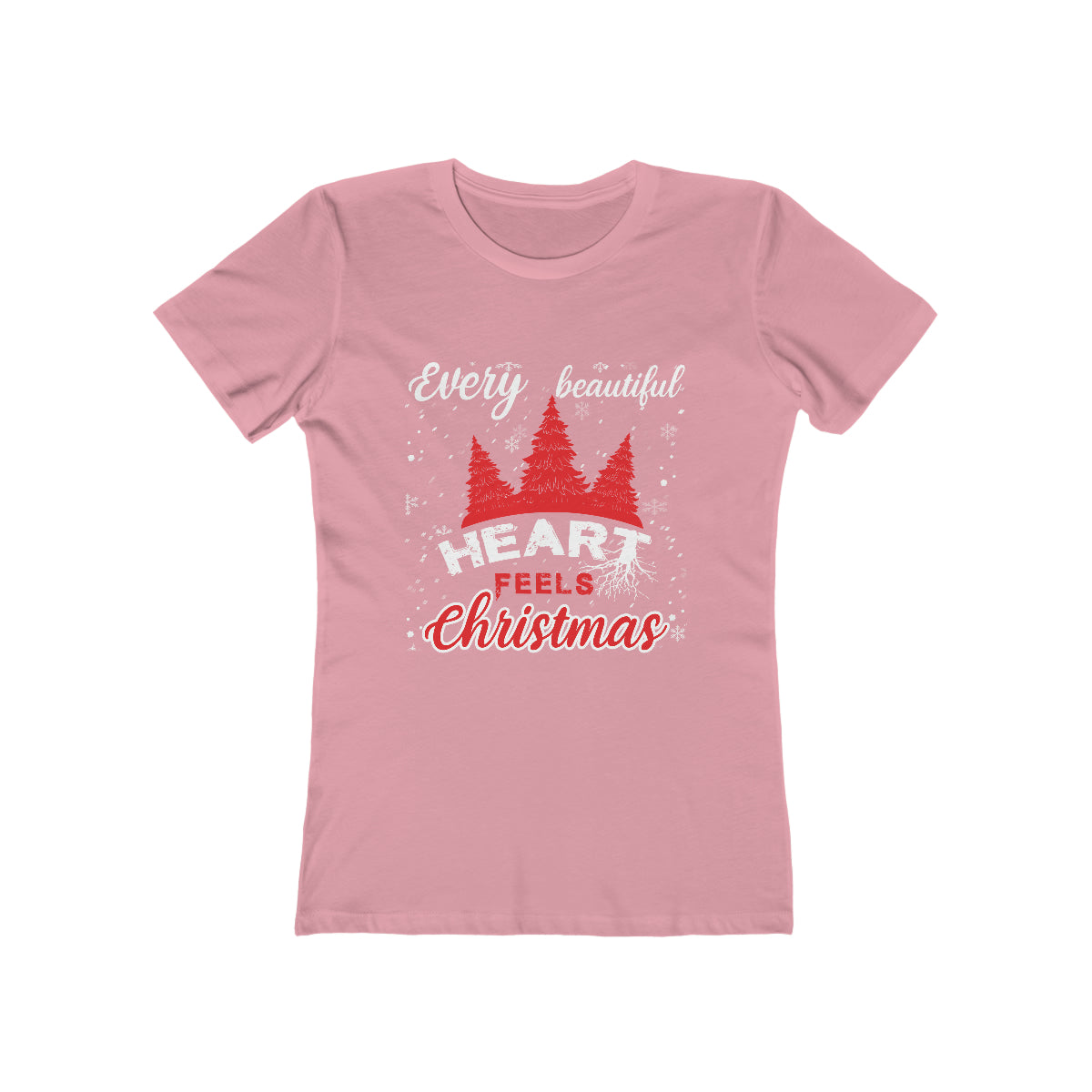 Every Beautiful Heart Feels Christmas - Women's T-shirt