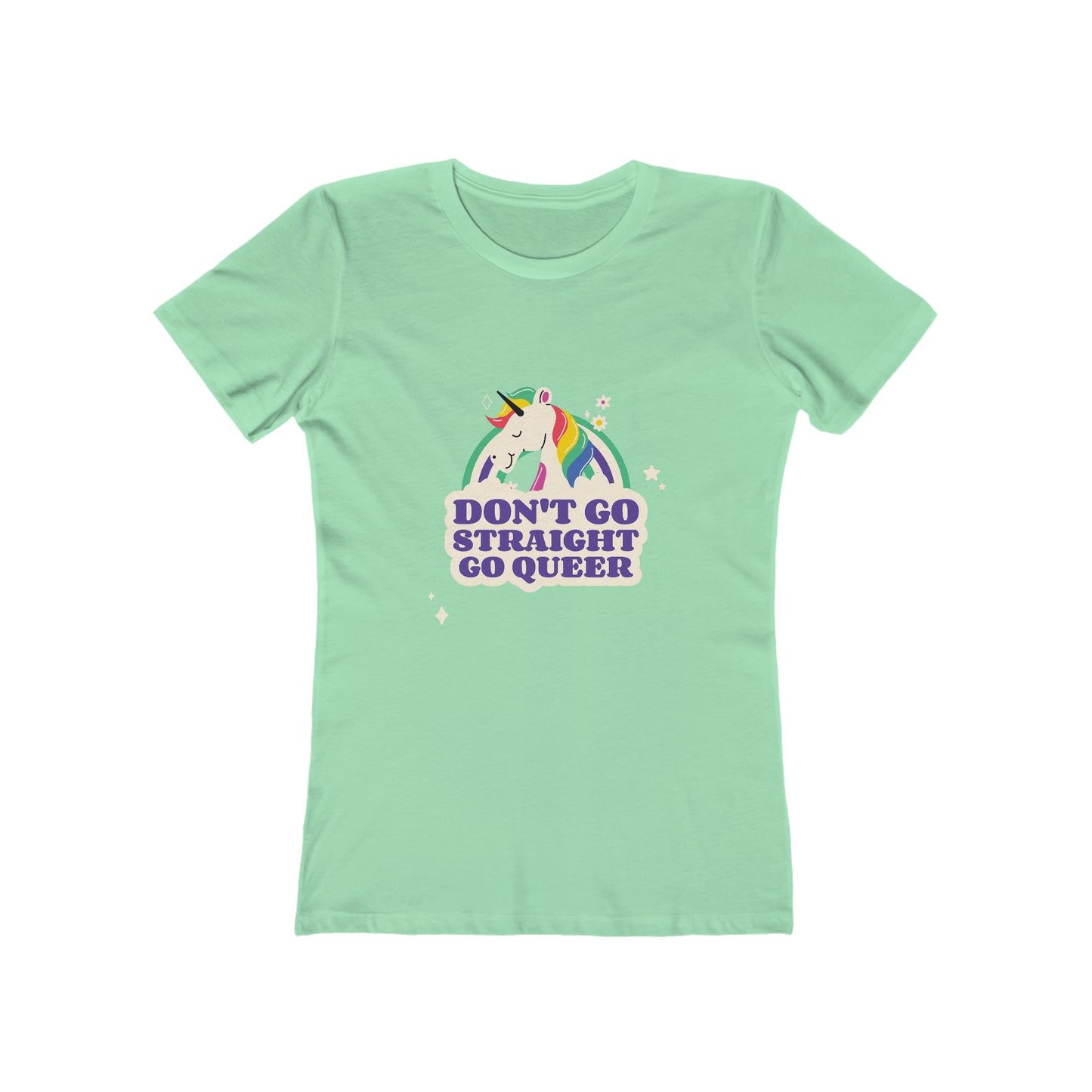 Don't Go Straight Go Queer - Women's T-shirt