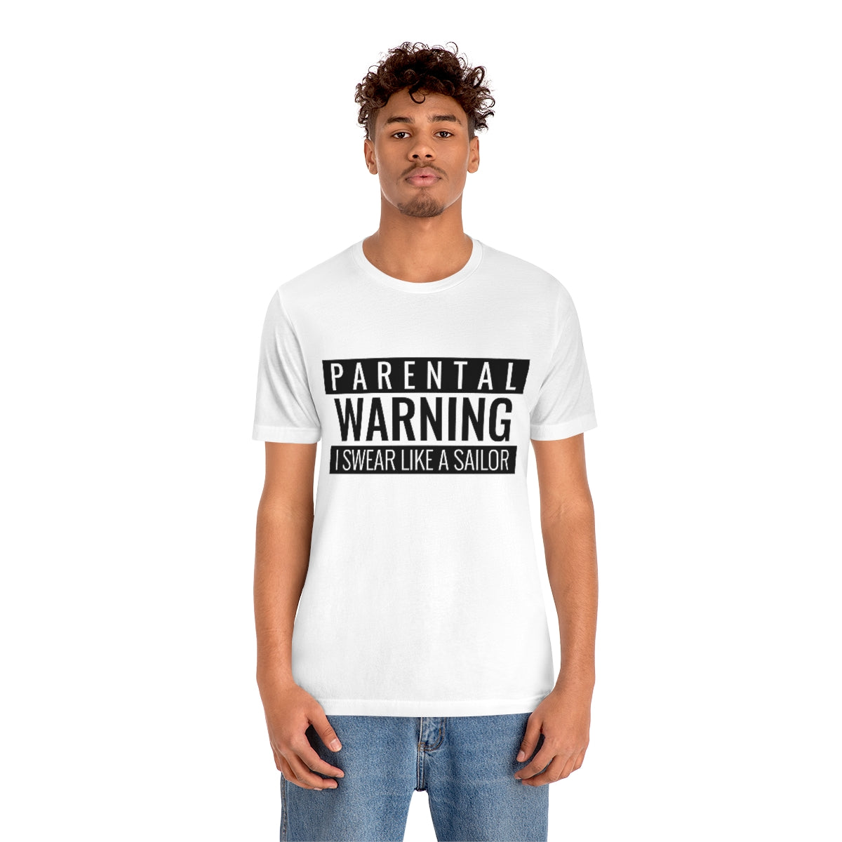 Parental Warning I Swear Like A Sailor - Unisex T-Shirt