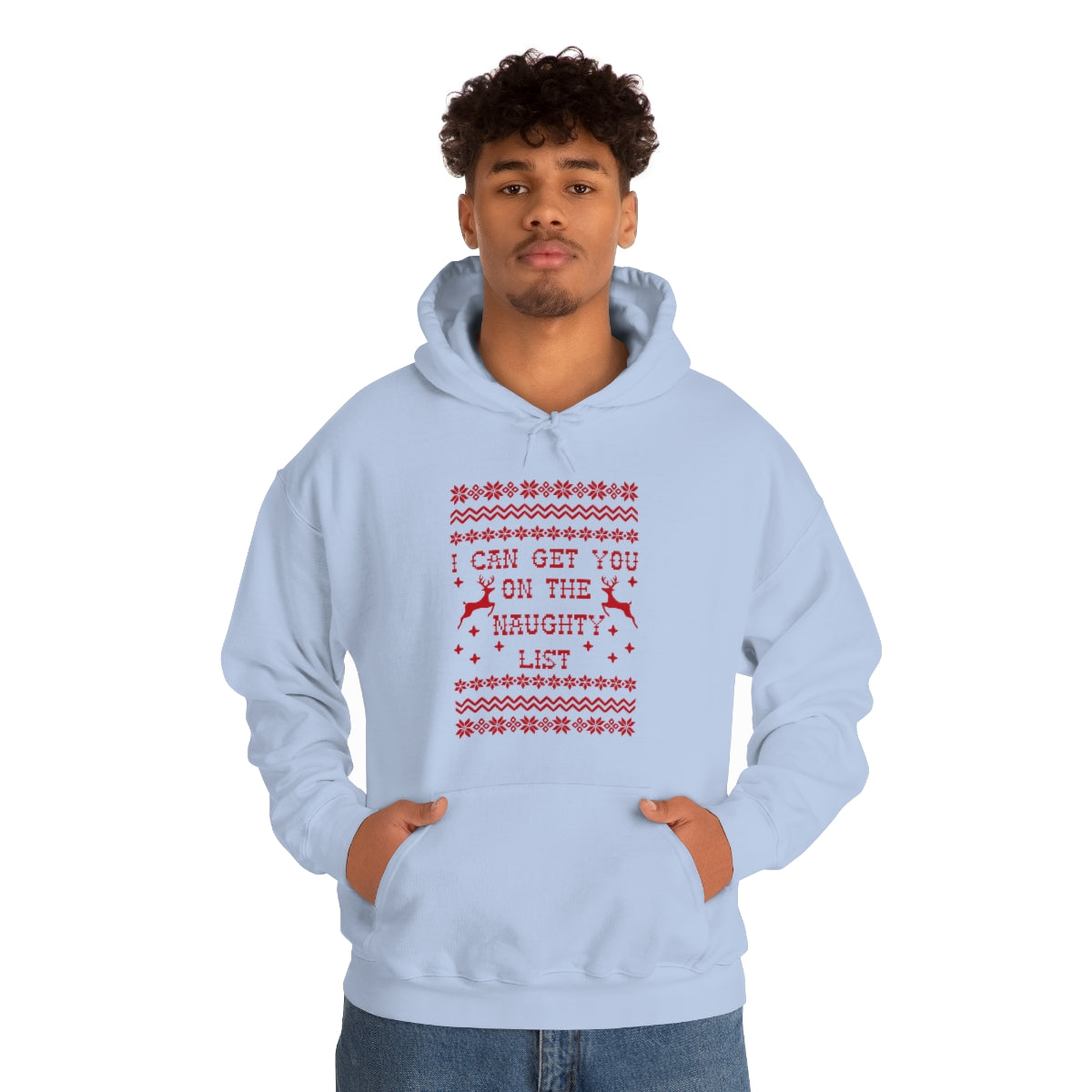 I Can Get You On The Naughty List - Unisex Hooded Sweatshirt