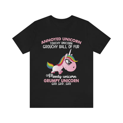 Grumpy Unicorn - Unisex T-Shirt