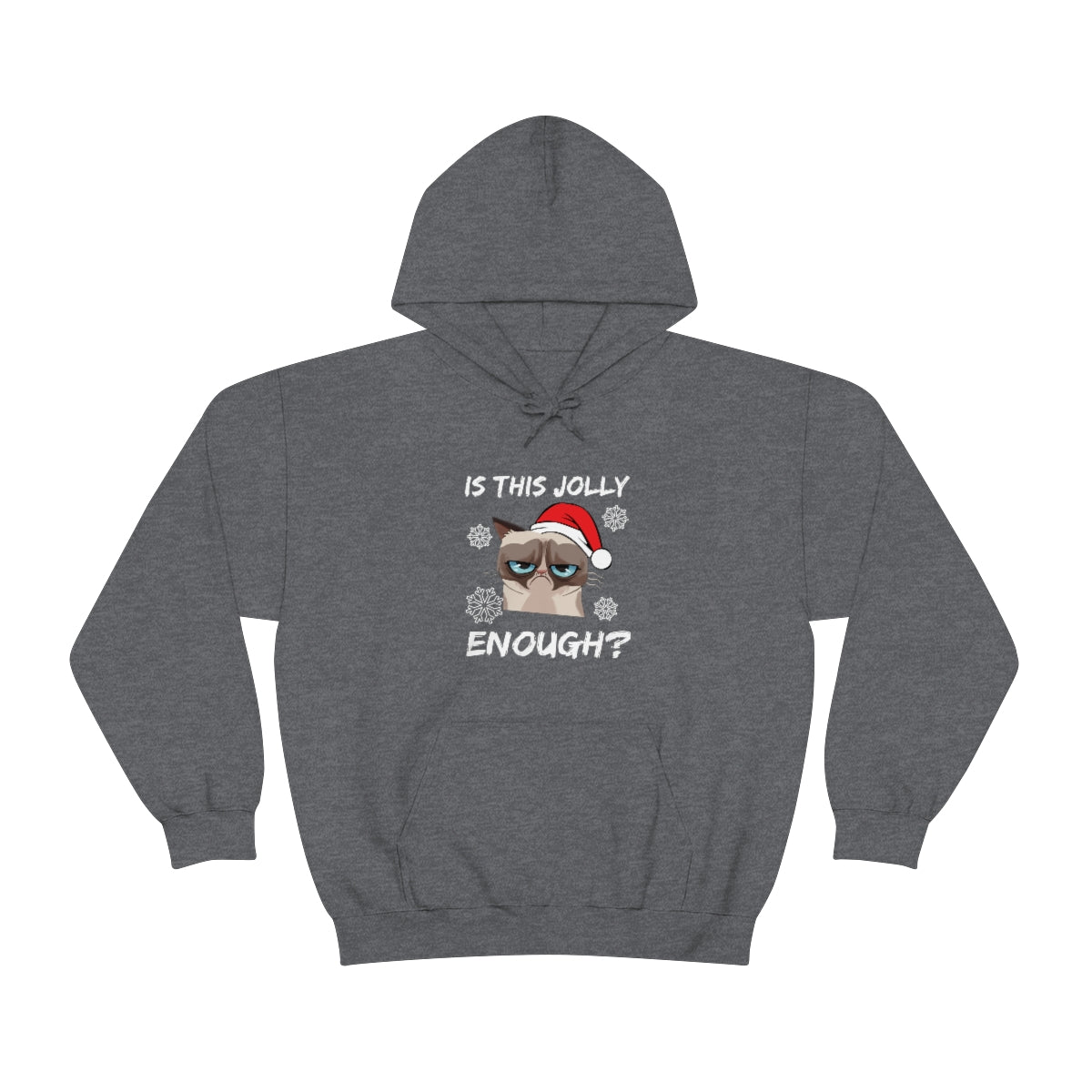 Is This Jolly Enough? - Unisex Hooded Sweatshirt