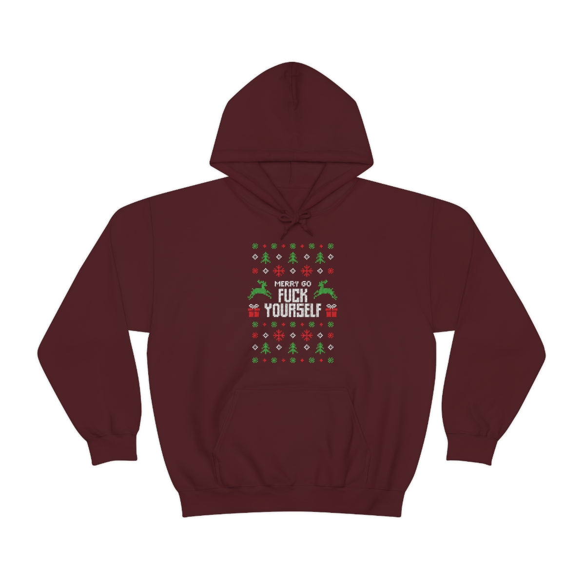 Merry Go Fuck Yourself - Unisex Hooded Sweatshirt