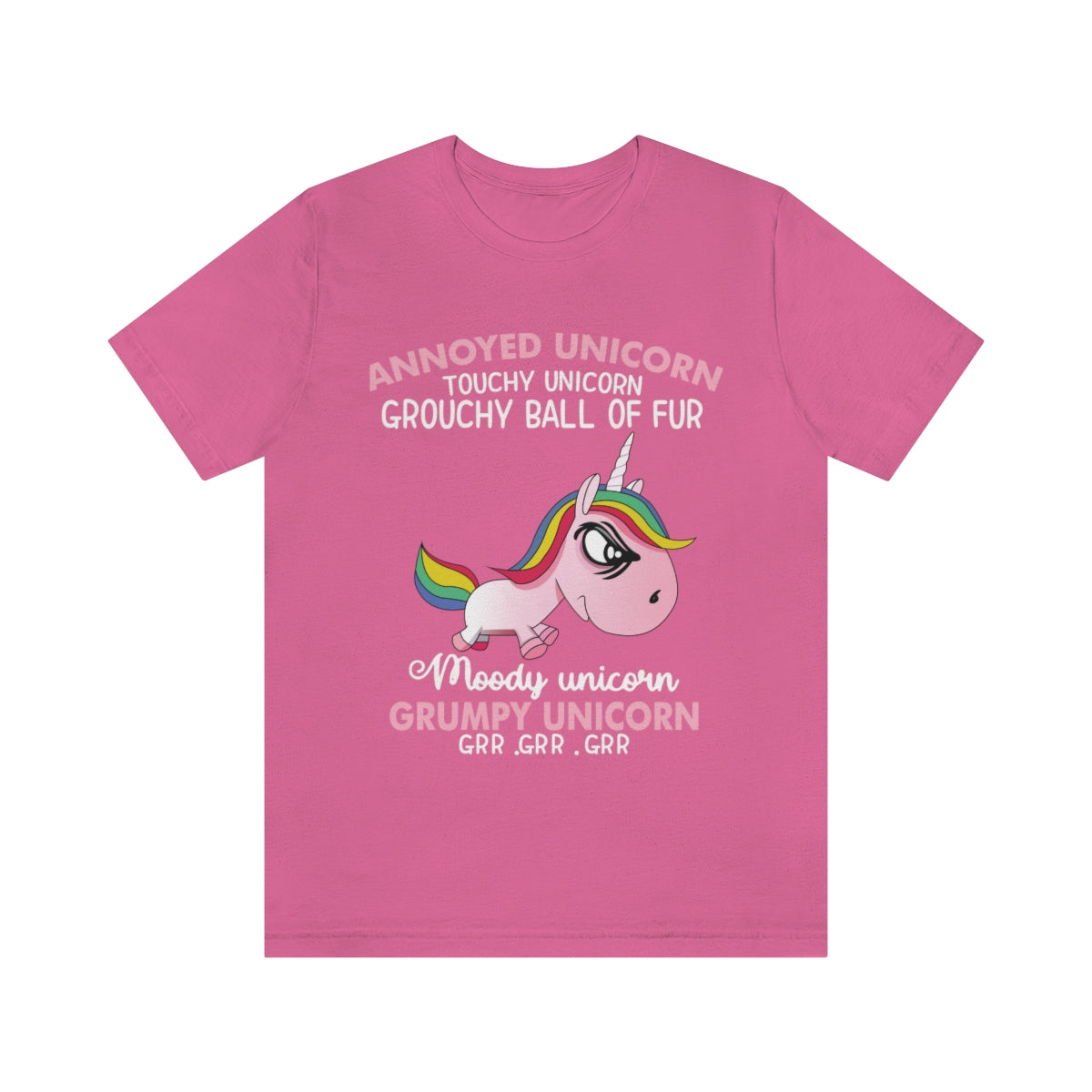 Grumpy Unicorn - Unisex T-Shirt