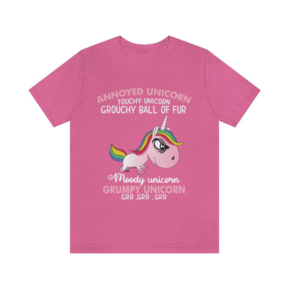 Grumpy Unicorn - Unisex T-Shirt