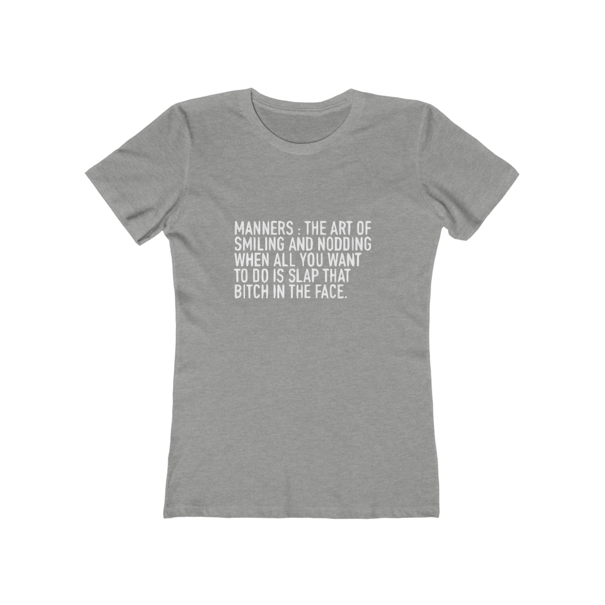 Manners Definition - Women's T-shirt