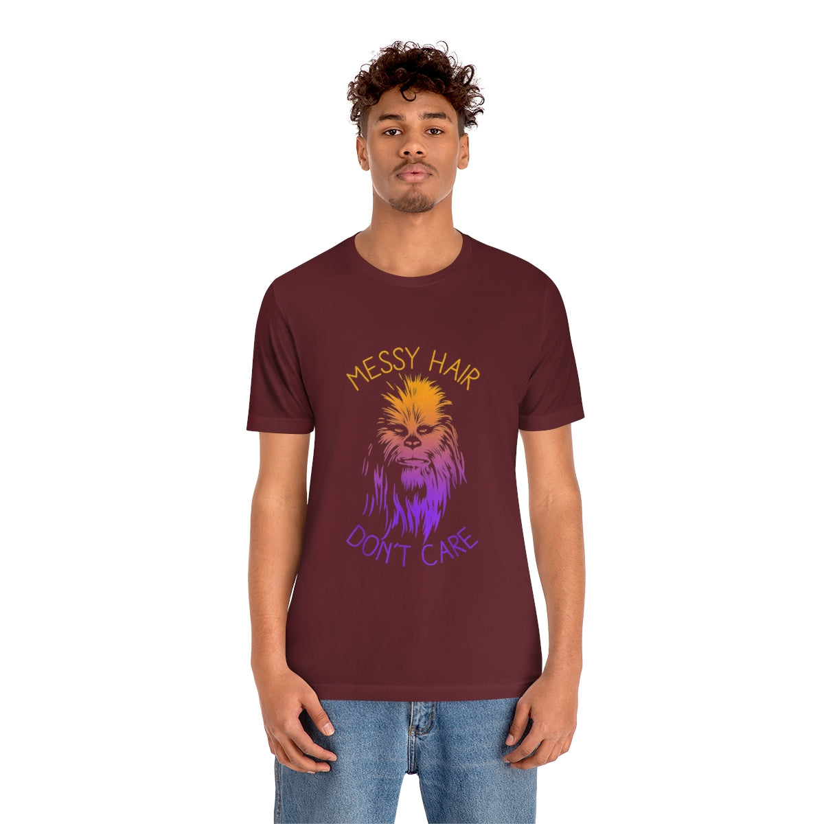 Chewbacca Messy Hair Don't Care - Unisex T-Shirt