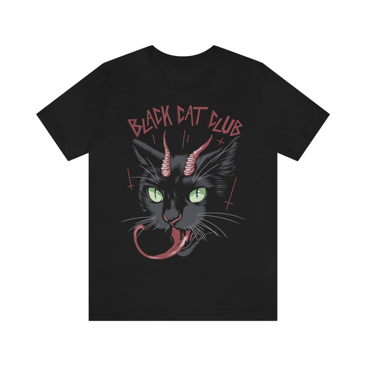 Black Cat Club - Unisex T-Shirt