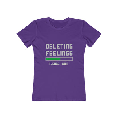 Deleting Feelings Please Wait - Women's T-shirt