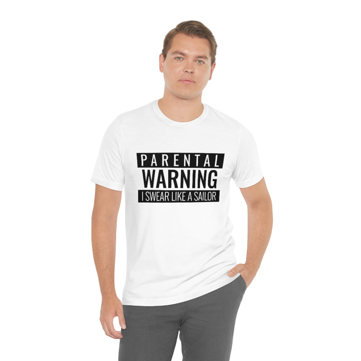 Parental Warning I Swear Like A Sailor - Unisex T-Shirt