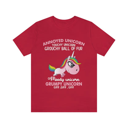 Grumpy Unicorn - Unisex T-Shirt