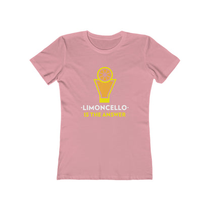 Limoncello Is The Answer - Women's T-shirt