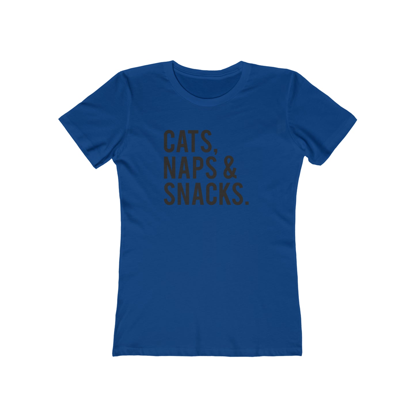 Cat, Naps & Snacks. - Women's T-shirt