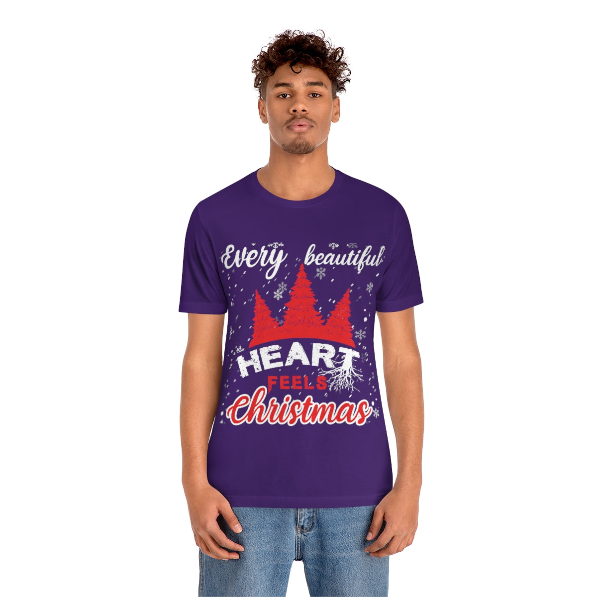 Every Beautiful Heart Feels Christmas - Unisex T-Shirt