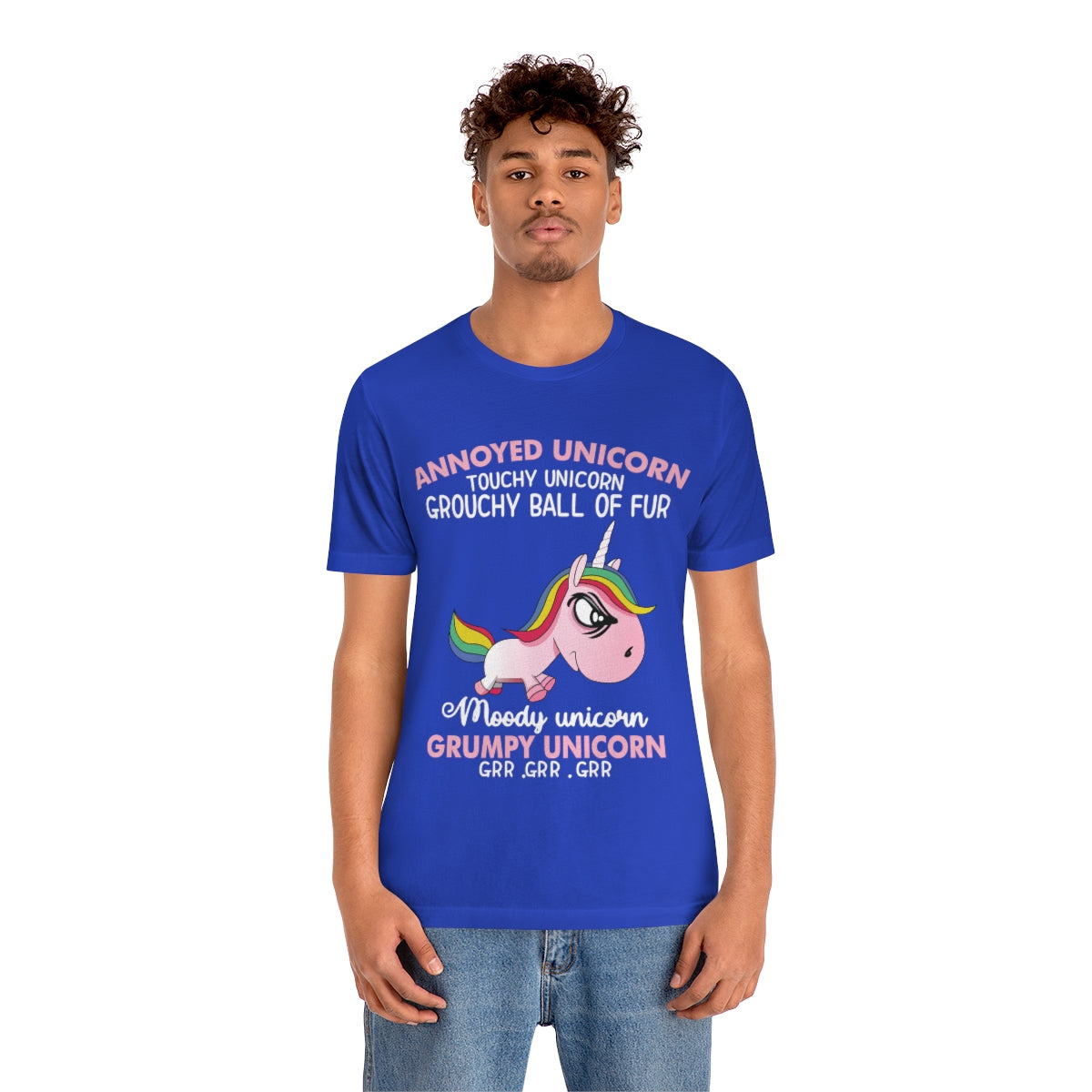 Grumpy Unicorn - Unisex T-Shirt