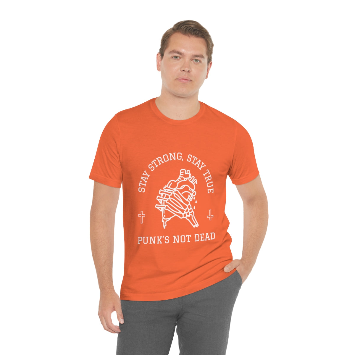 Stay Strong Stay True Punks Not Dead - Unisex T-Shirt