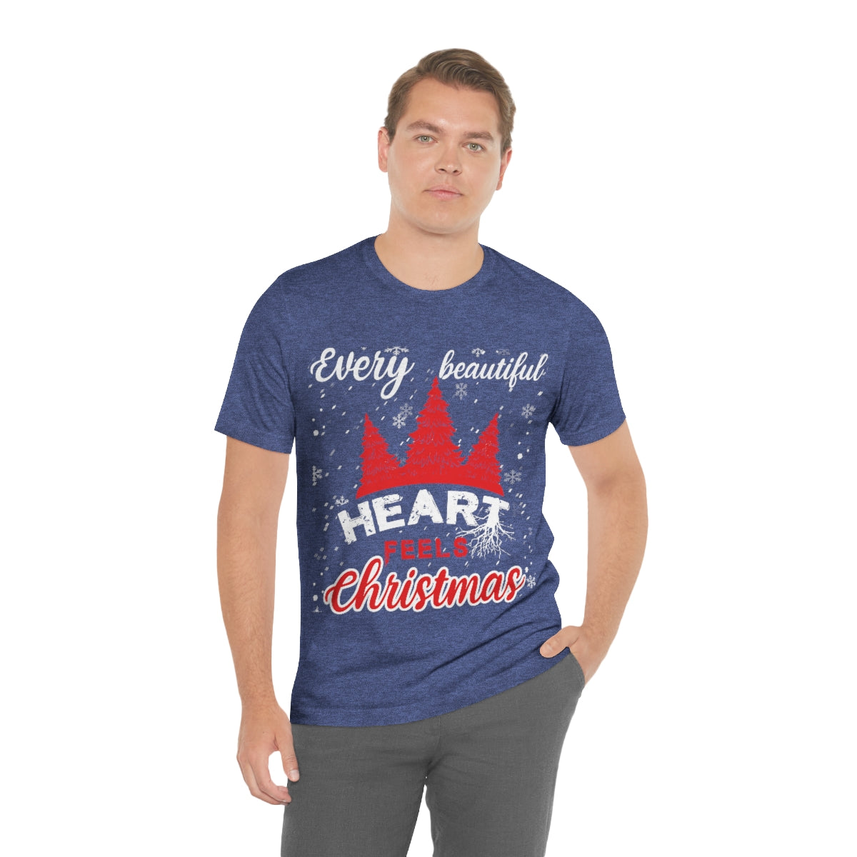 Every Beautiful Heart Feels Christmas - Unisex T-Shirt